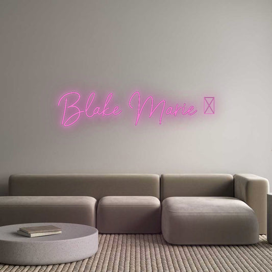 Custom Neon: Blake Marie 💋