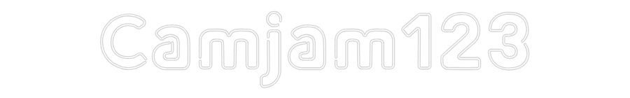 Custom Neon: Camjam123