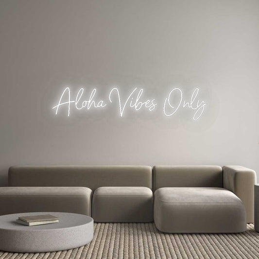 Custom Neon: Aloha Vibes O...