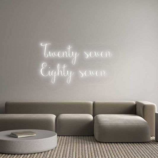 Custom Neon: Twenty seven ...
