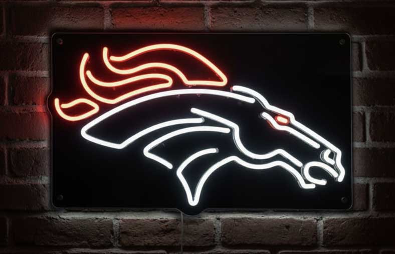 Broncos Neon Sign