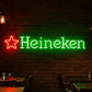 Heineken Neon Sign