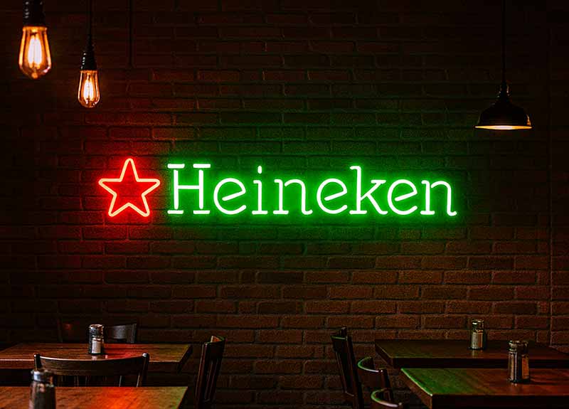 Heineken Neon Sign