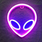 Alien Head Neon Sign