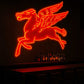 Vintage Mobilgas Pegasus Neon Sign