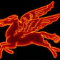 Mobilgas Pegasus Neon Sign Vintage Inspired