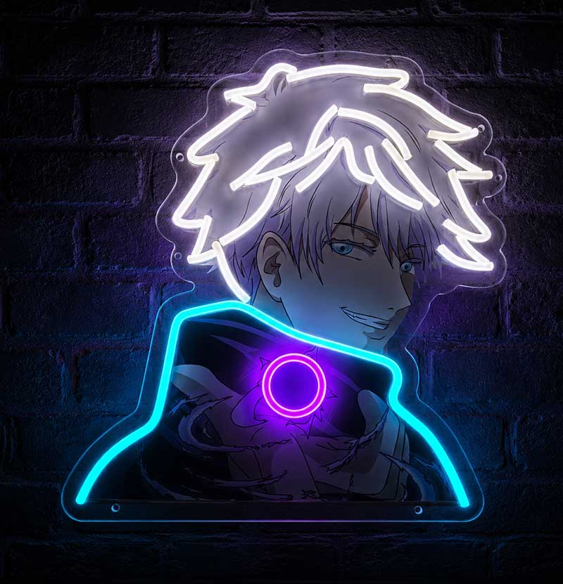 Satoru Gojo Neon Sign