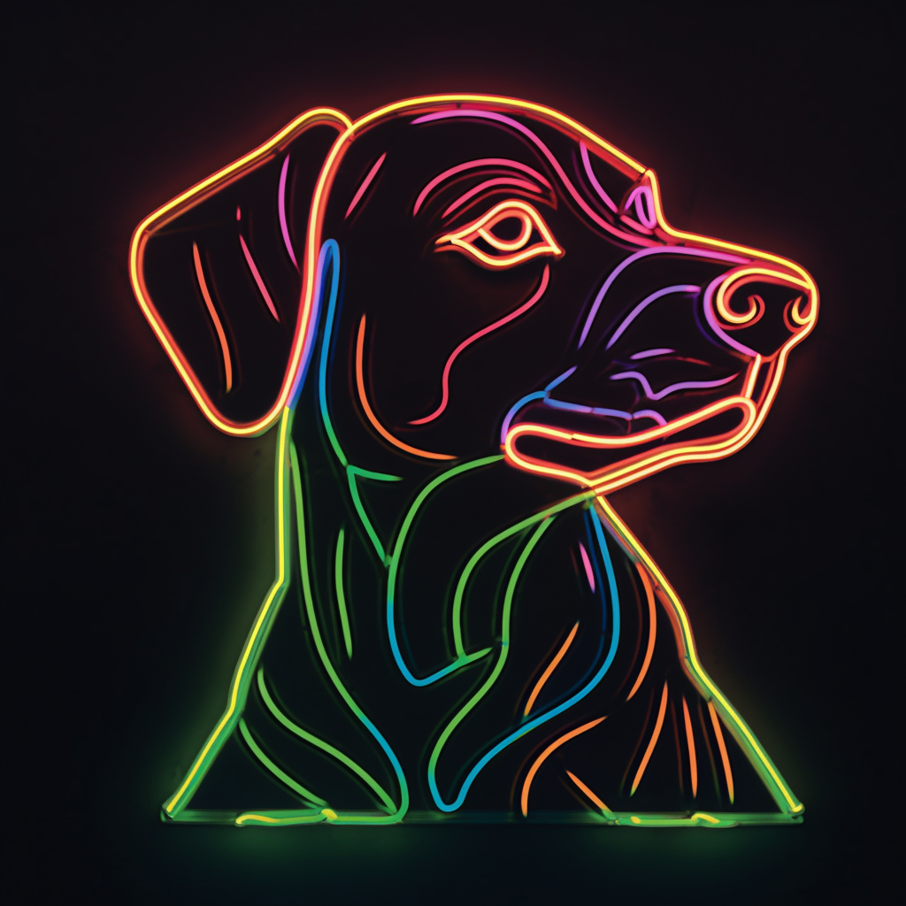 Labrador Neon Sign