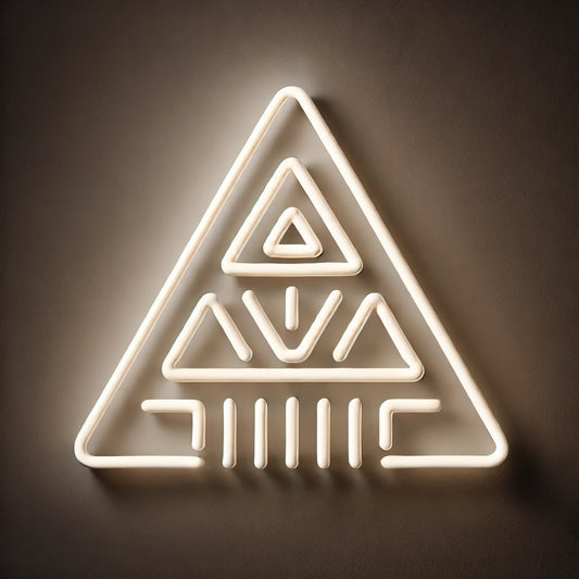 aztec neon sign