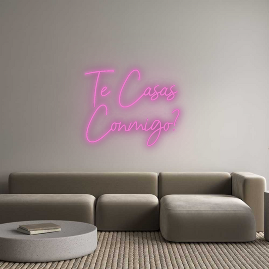 Custom Neon: Te Casas 
Co...