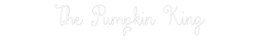 Custom Neon: The Pumpkin K...