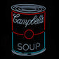 Campbells Soup Can Neon Sign