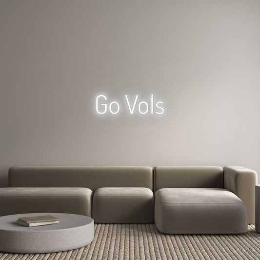 Custom Neon: Go Vols
