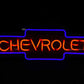 chevy logo neon sign