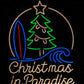 Christmas in Paradise Neon Sign