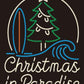 christmas in paradise neon sign 