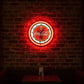 coca cola neon clock