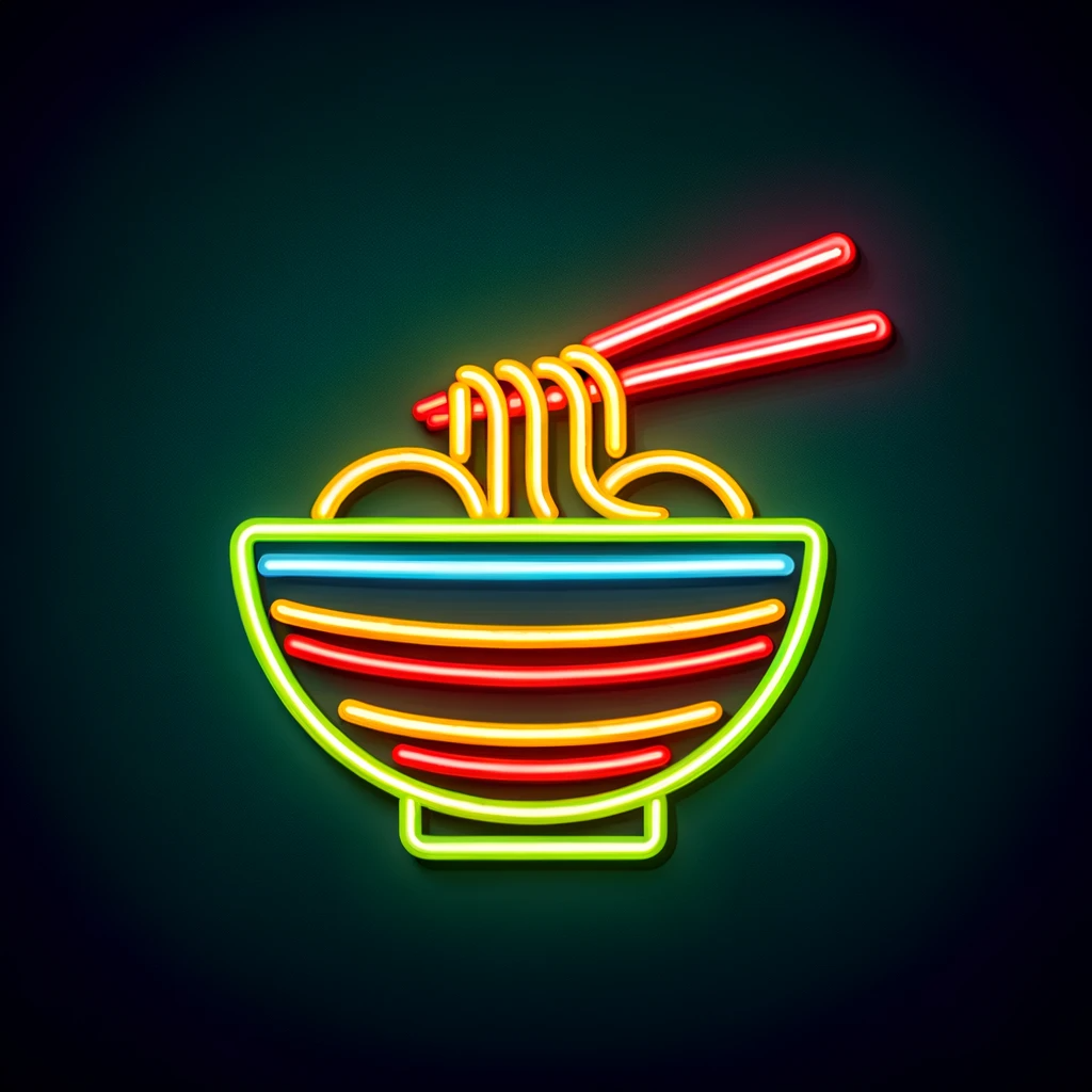 Ramen Bowl Neon Signs