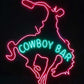 Custom Cowboy Bar Neon Sign