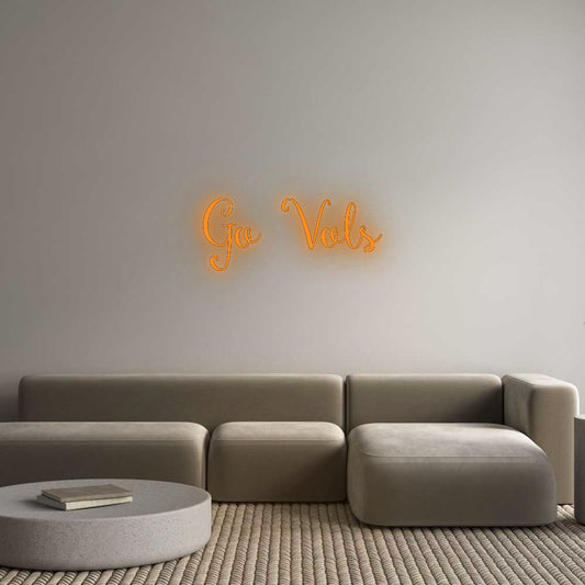 Custom Neon: Go Vols