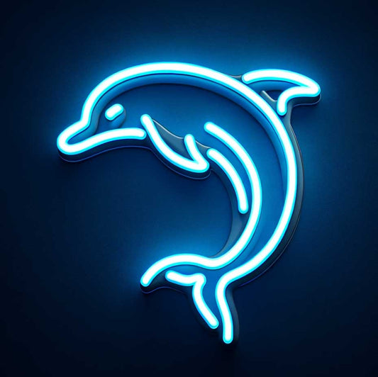 Dolphin Neon Sign