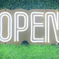 Double Tubing OPEN Neon Sign