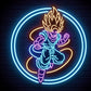 large full body dragon ball neon sign