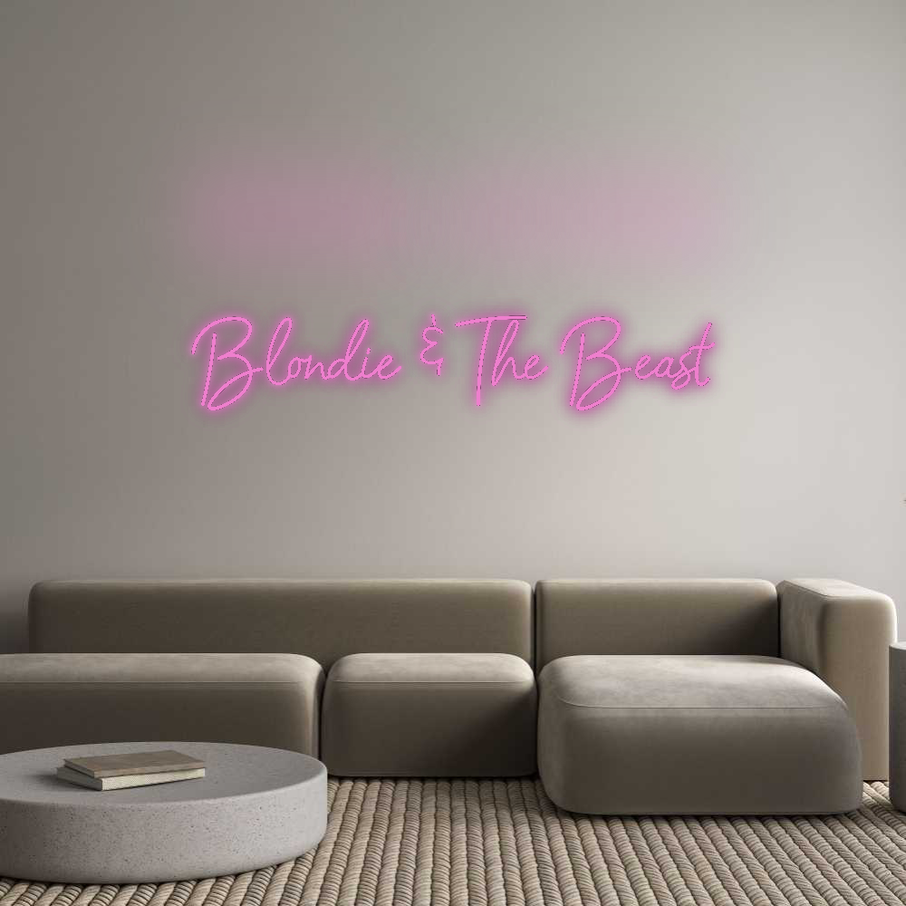 Custom Neon: Blondie & The...