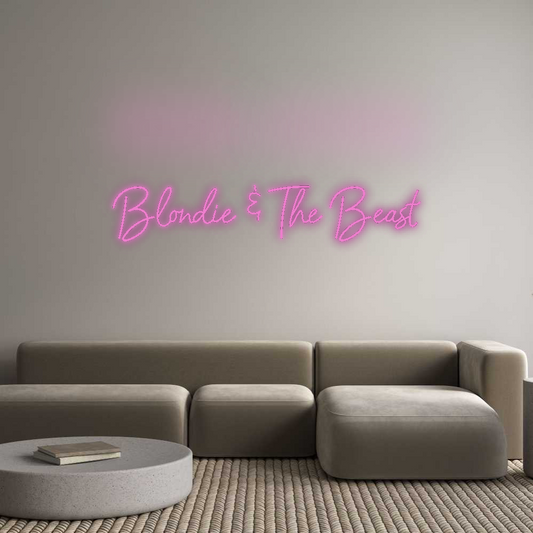 Custom Neon: Blondie & The...