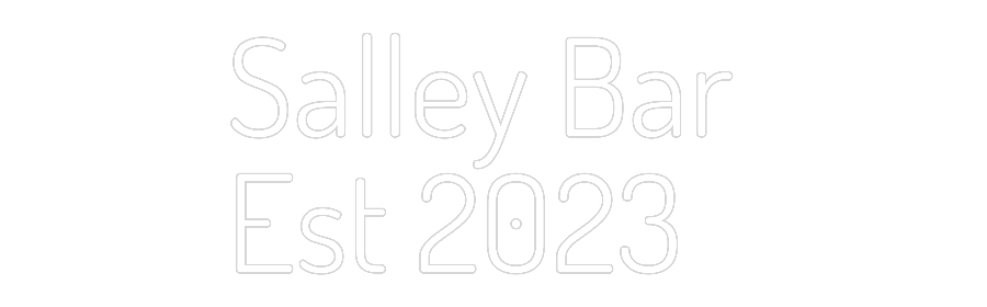 Custom Neon: Salley Bar 
...
