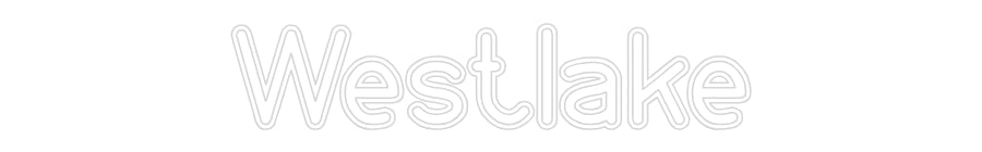 Custom Neon: Westlake