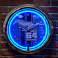 ford mustang neon clock