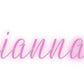 Custom Neon: Adrianna ♡