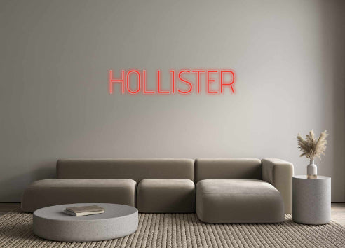 Custom Neon: HOLLISTER