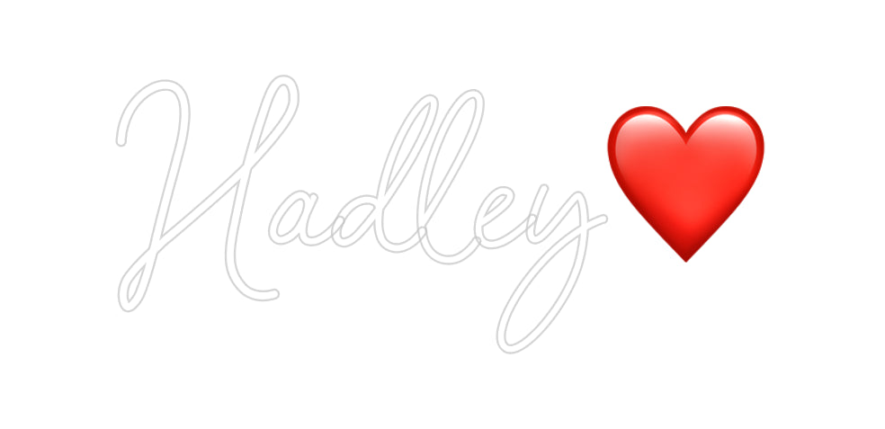 Custom Neon: Hadley❤️