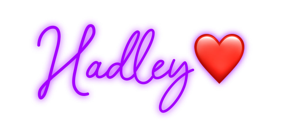 Custom Neon: Hadley❤️