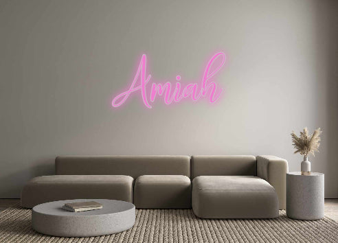 Custom Neon: Amiah