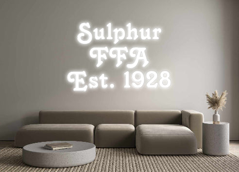 Custom Neon: Sulphur
FFA
...