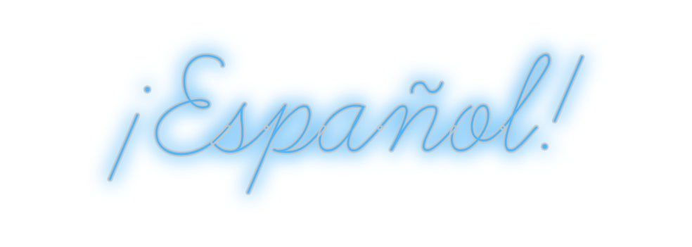 Custom Neon: ¡Español!