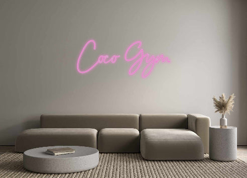Custom Neon: Coco Gym