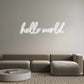 Custom Neon: hello world