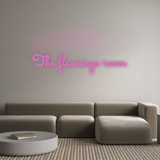 Custom Neon: The flamingo ...
