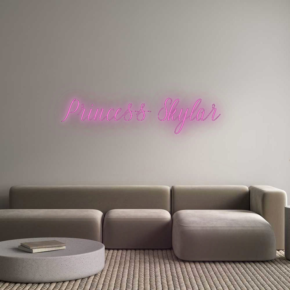 Custom Neon: Princess Skyl...
