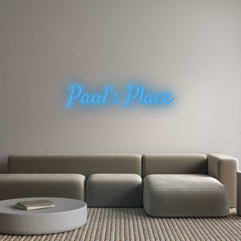 Custom Neon: Paul’s Place