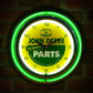 John Deere Neon Clock