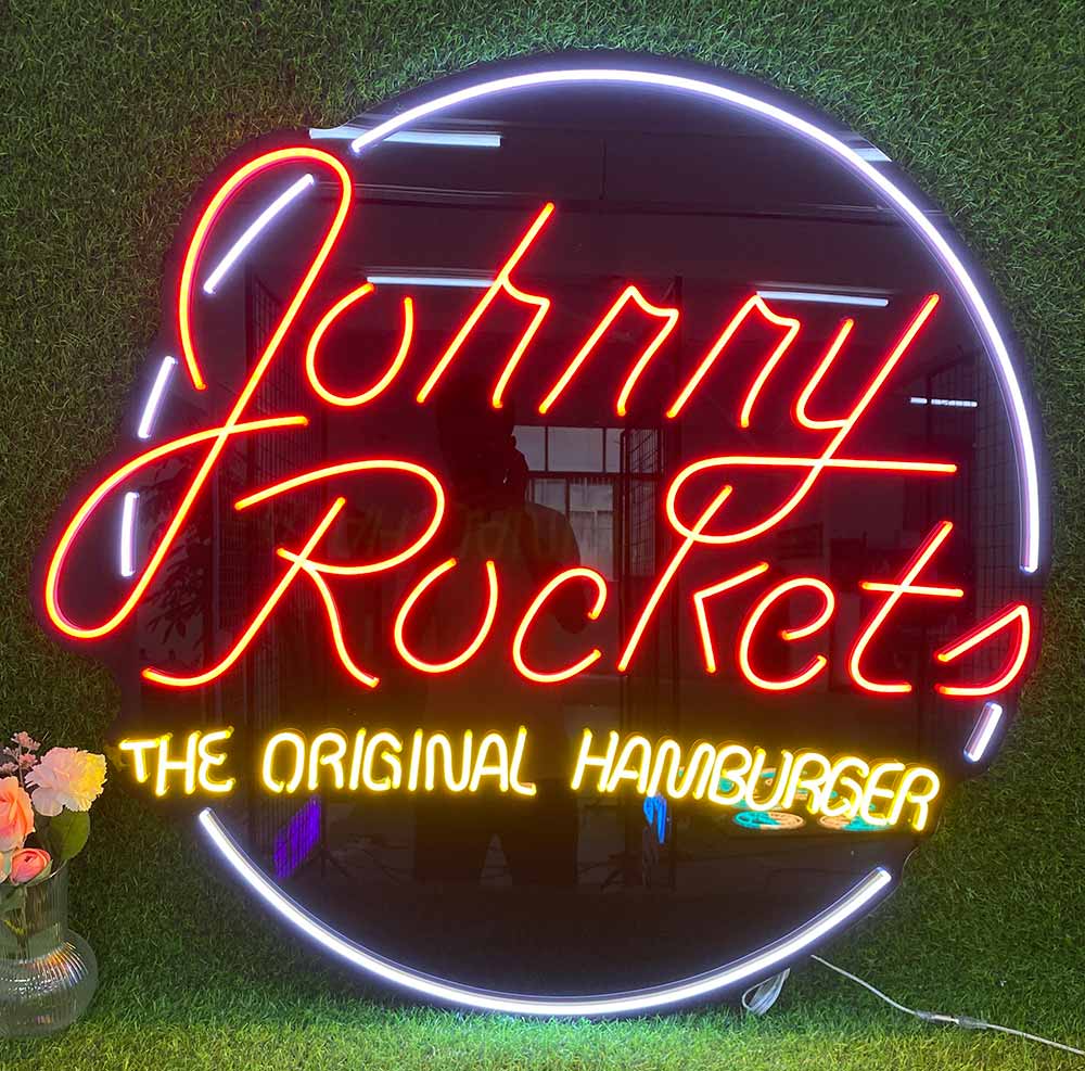 Johnny Rockets Neon Sign