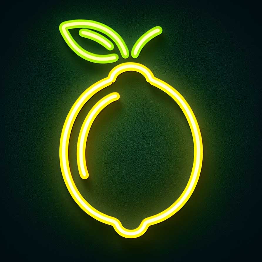 Lemon Sign Osb Food Neon Signs – NeonSignly.com