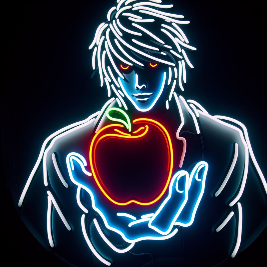 Light Yagami Death Note Neon Sign – NeonSignly.com