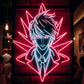 light yagami death note neon sign