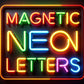 Magnetic Neon Sign - Magnetic Neon Letters